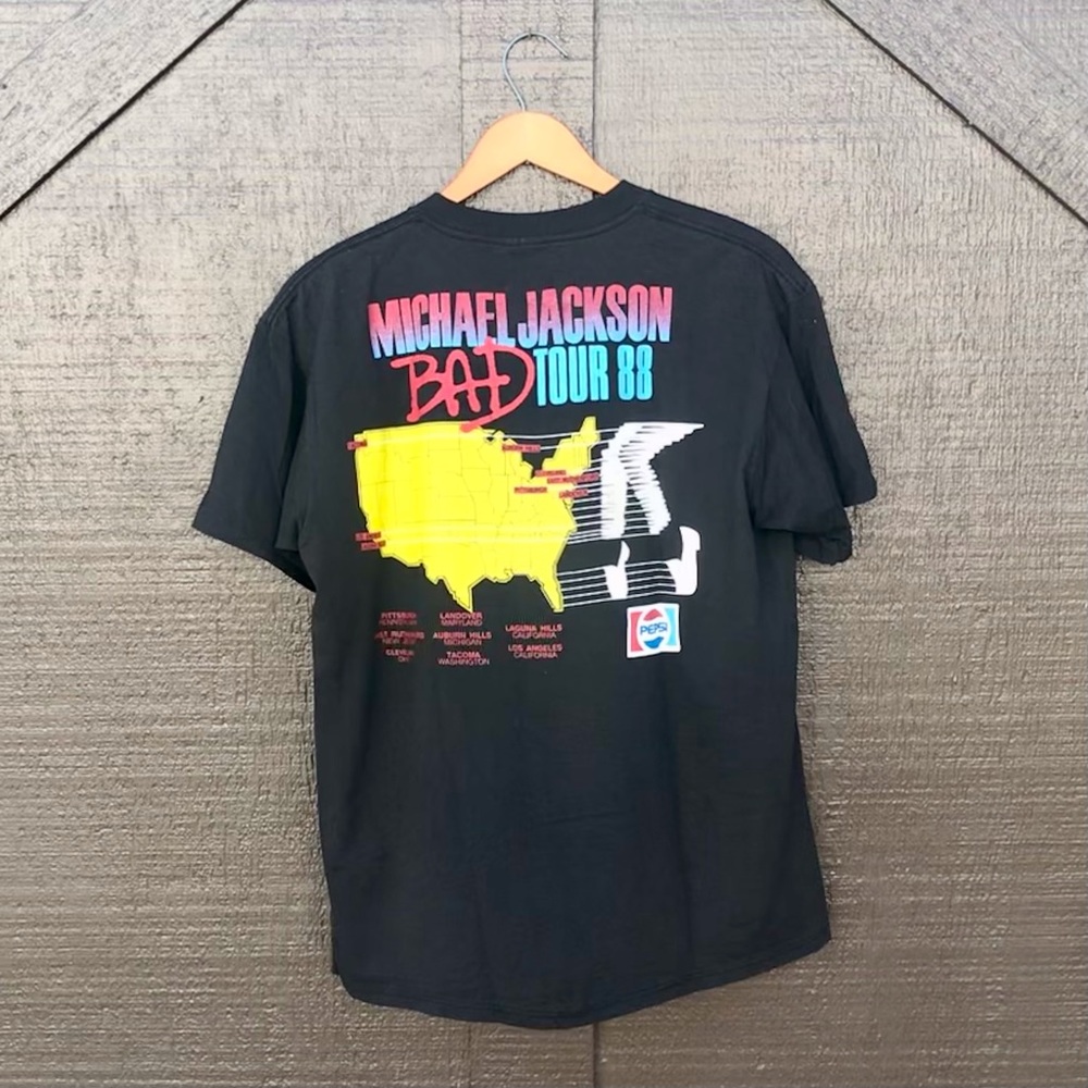 Michael Jackson Tour Shirt